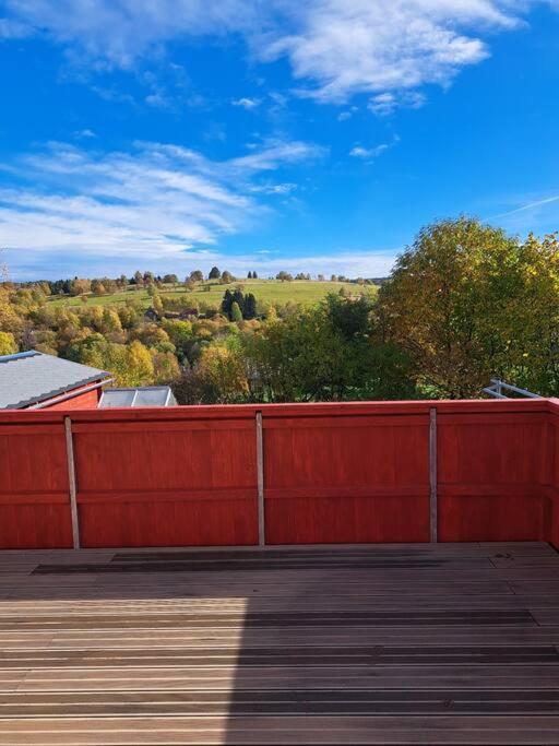 Ferienwohnung Boehmischerblick Barenstein Ngoại thất bức ảnh