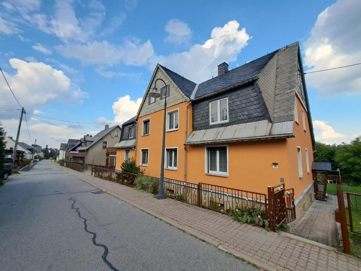 Ferienwohnung Boehmischerblick Barenstein Ngoại thất bức ảnh