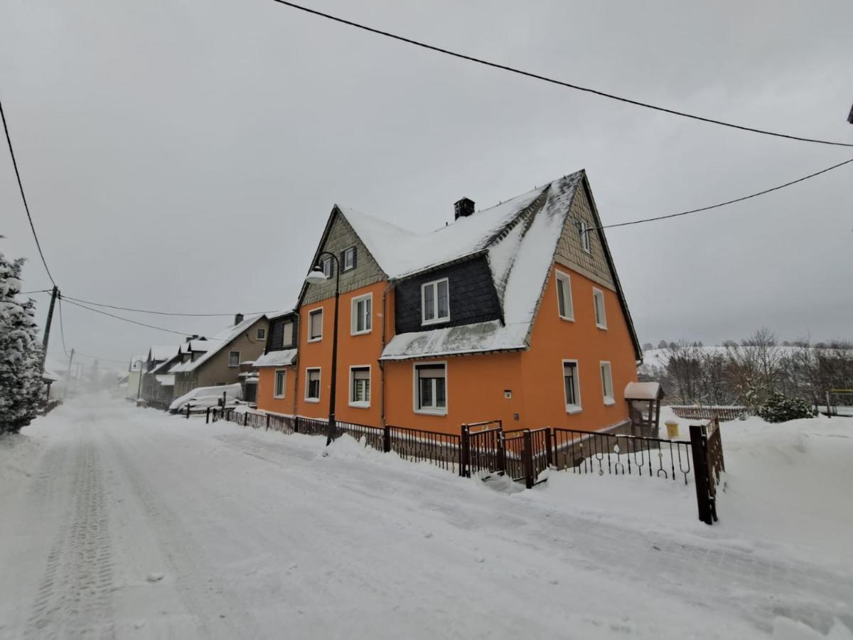 Ferienwohnung Boehmischerblick Barenstein Ngoại thất bức ảnh